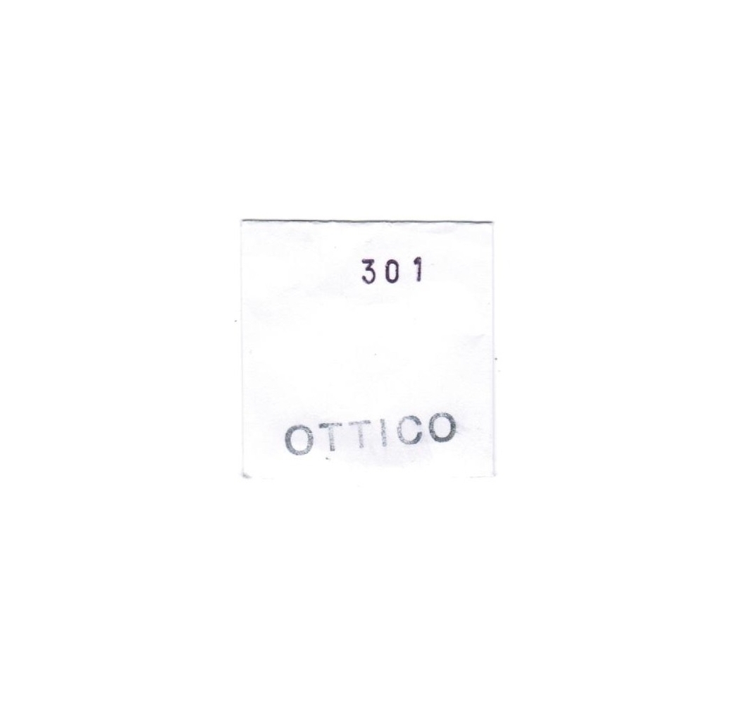 ROUND OPTICAL MINERAL GLASSES HT 1,5 mm