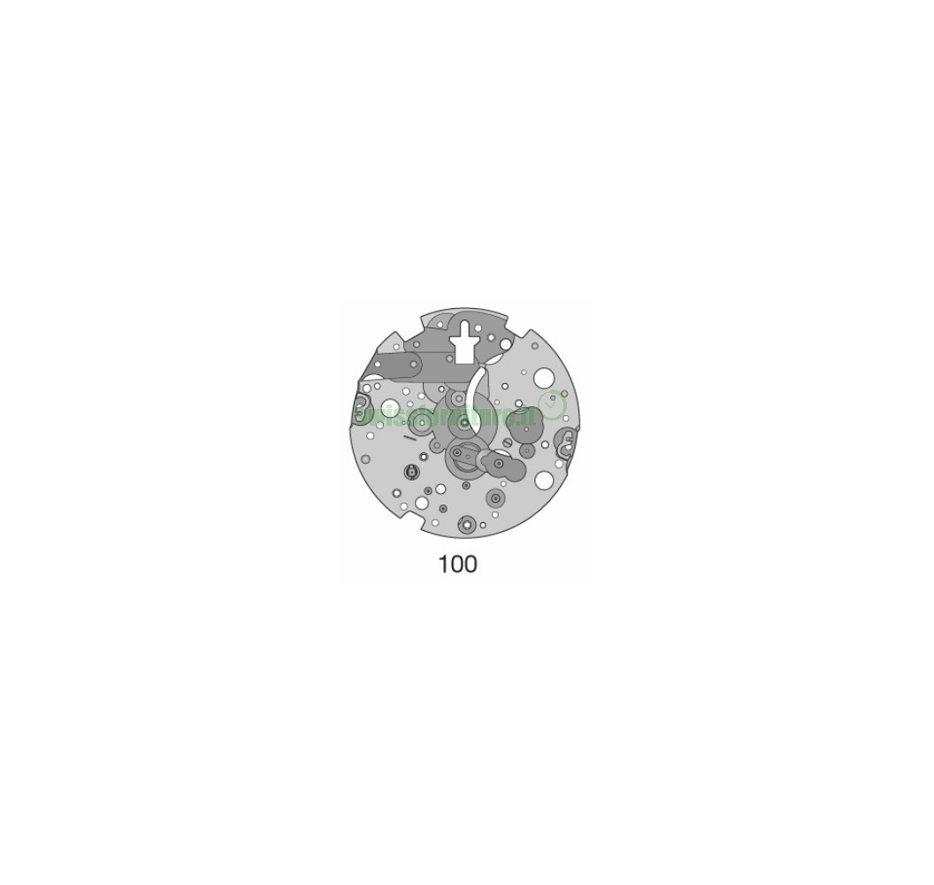 REF. 100 -7750 MAIN PLATE