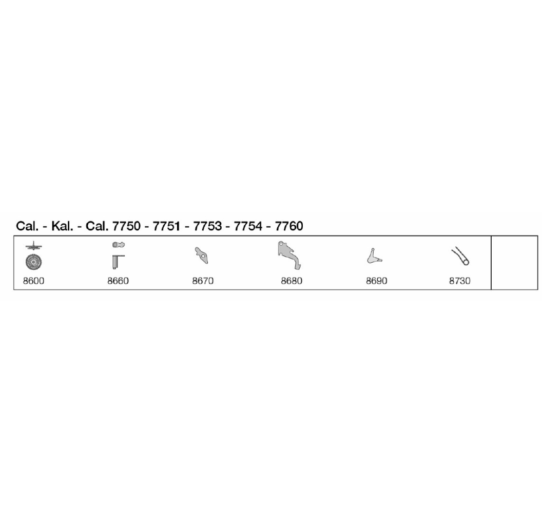 REF. 100 -7750 MAIN PLATE