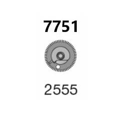 REF.  2556 -7750 Date indicator driving wheel