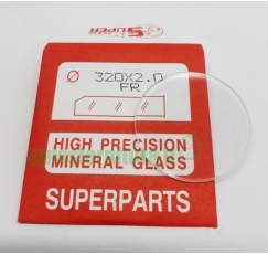 BOX OF 164 FLAT MINERAL GLASS HT. 1,50MM