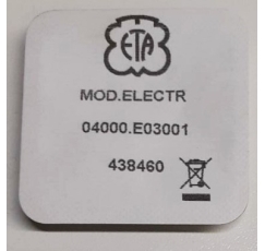 ETA ELECTRIC CIRCUIT  E03.001
