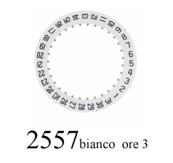 REF. 2557 DISCO DATA WHITE H3 ETA 2824-2 (103843)