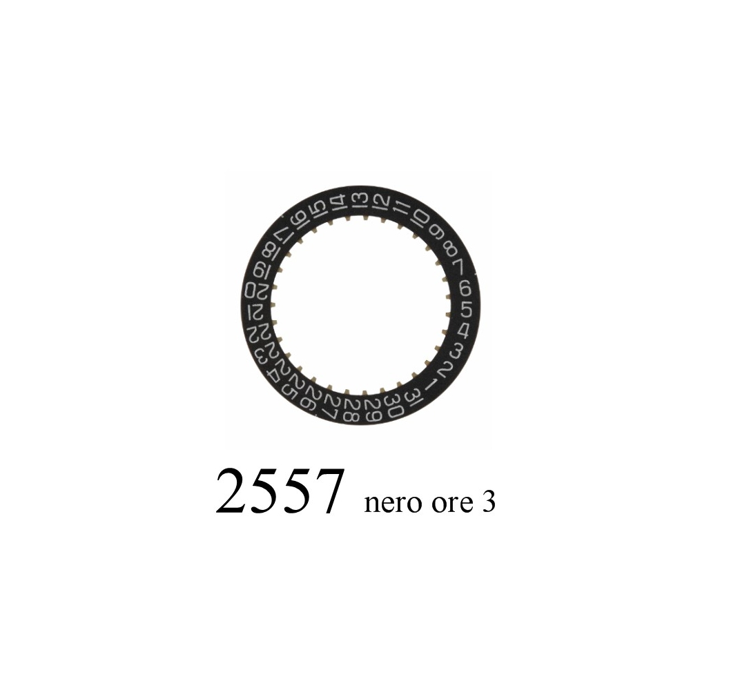 REF. 2557 DISCO DATA BLACK H3 ETA 2824-2