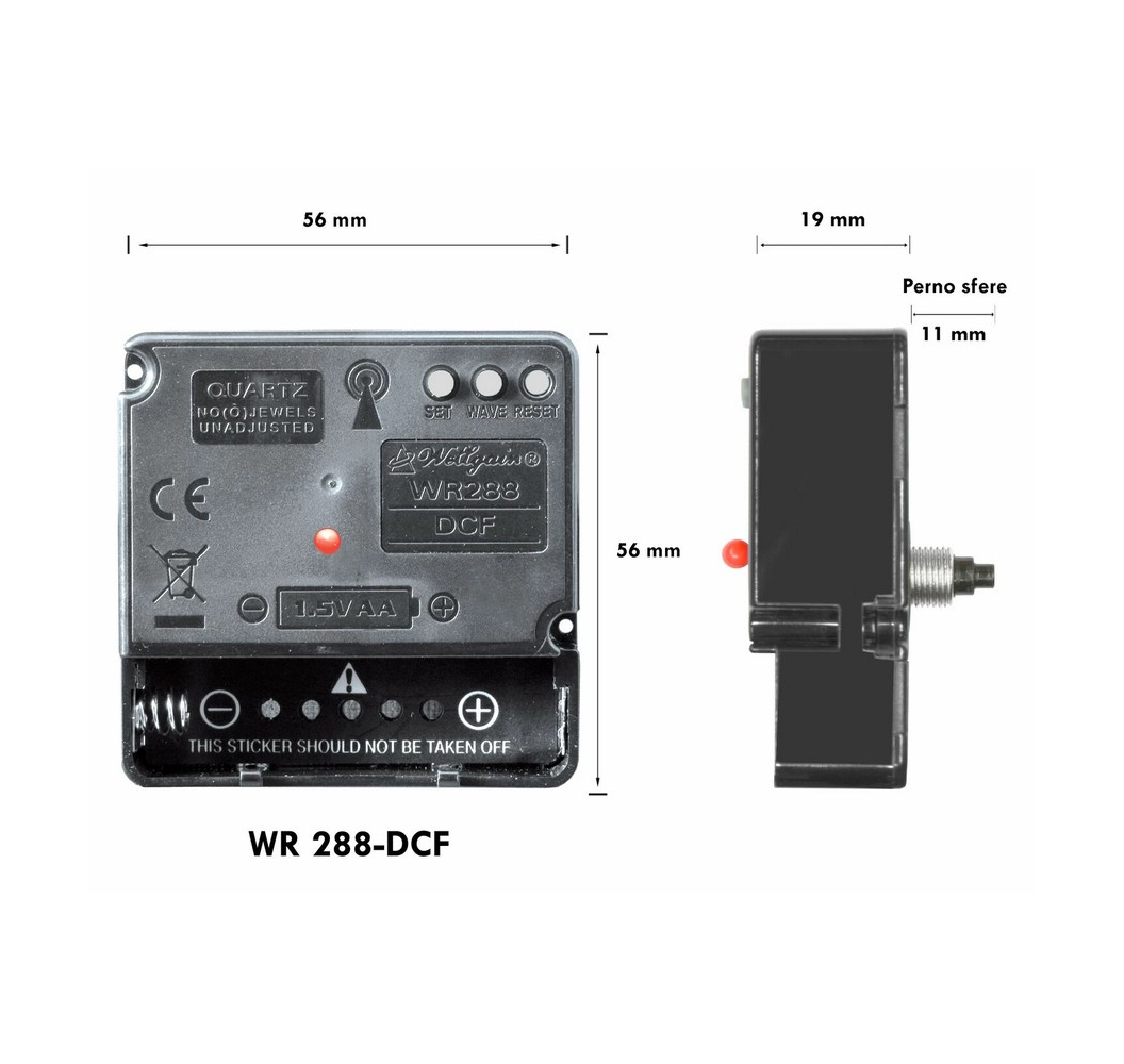 MOVIMENTO RADIOCONTROLLATO WR 288 - DCF