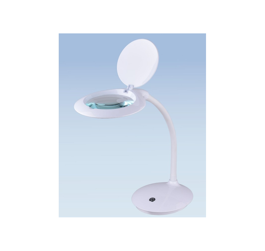 LAMPADA LED TONDA CON LENTE art. n. 101-A