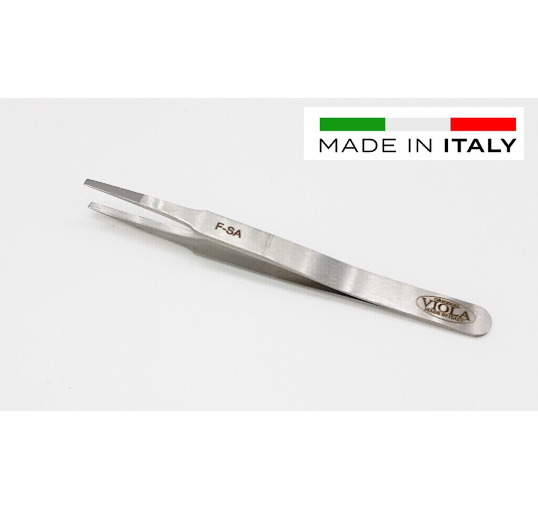 PINZETTA VIOLA ANTIMAGNETICA F-SA