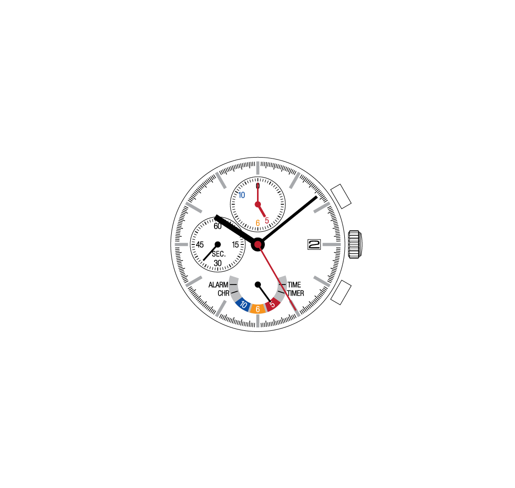 SHIOJIRI SEIKO MOVEMENT YM87