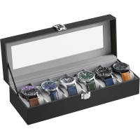 BOX  FOR 6 WATCHES  art. B06B