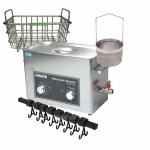 Ultrasonic cleaning machines and basket
